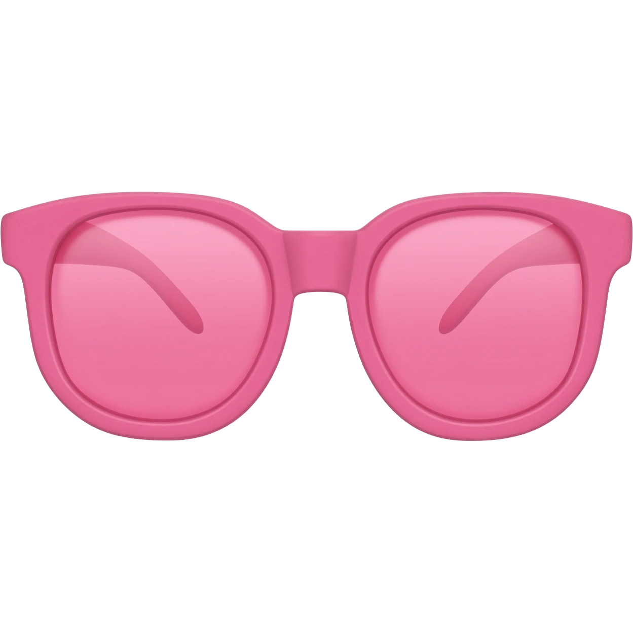 Pink glasses emoji