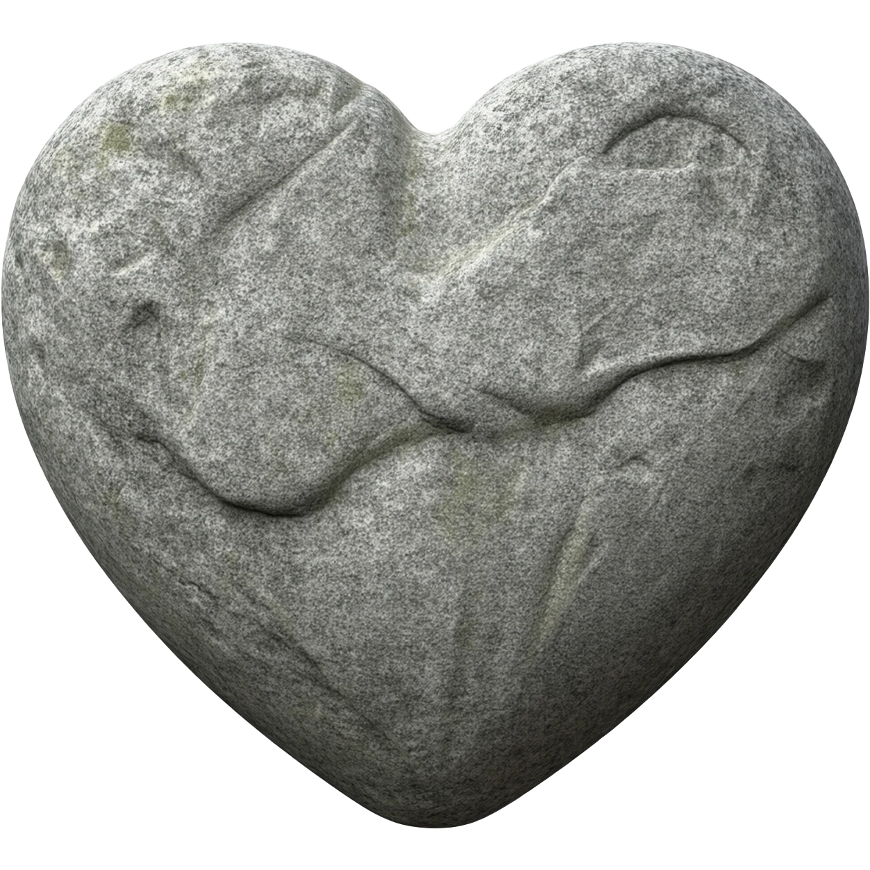 Corazón de piedra emoji