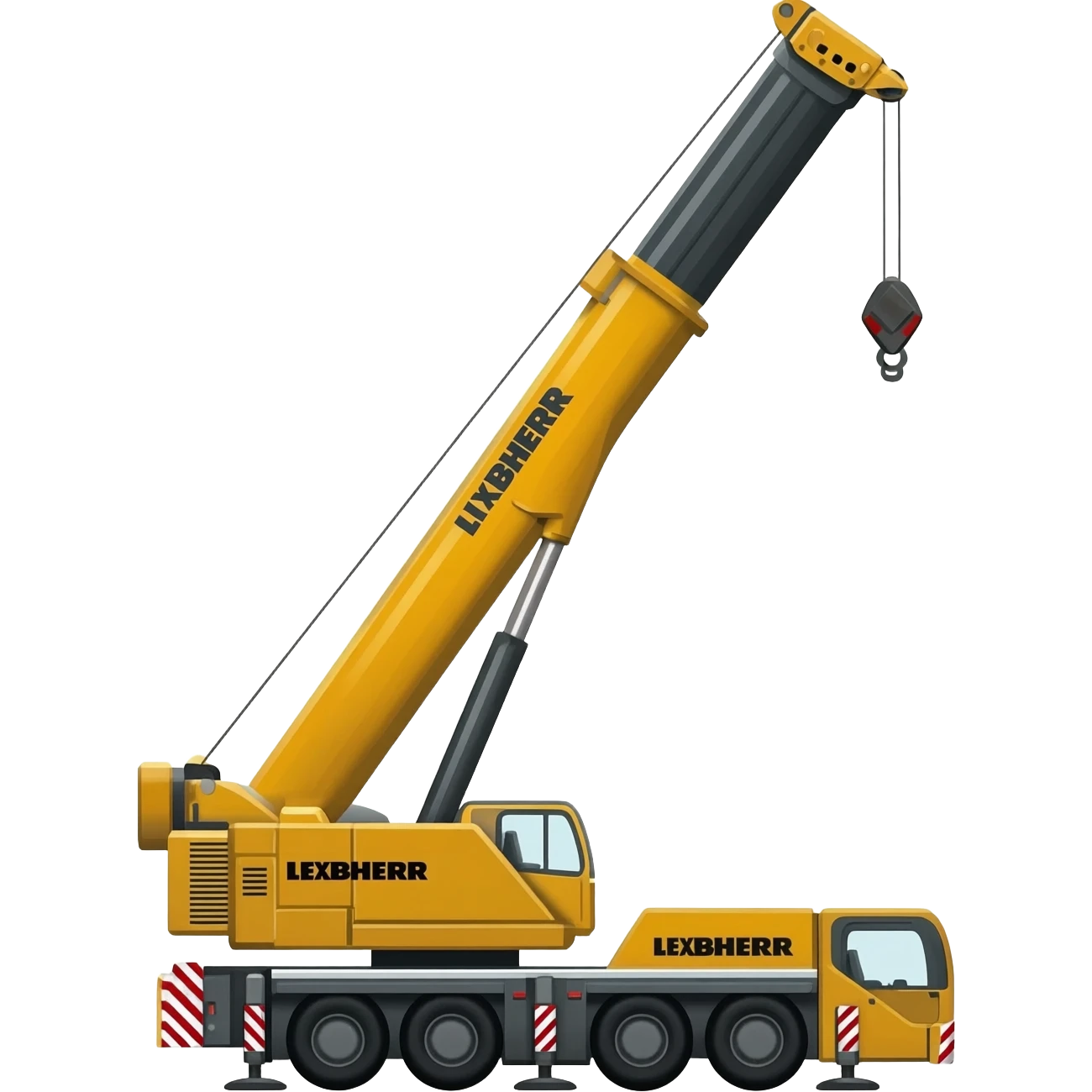 Telescopic crane liebherr ltm 1200 emoji