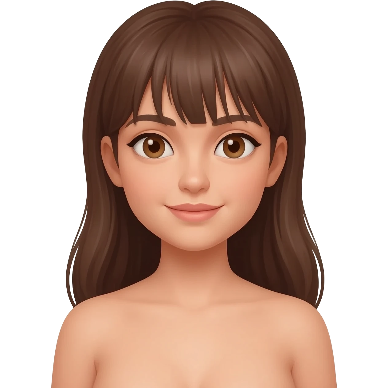Nude girl emoji
