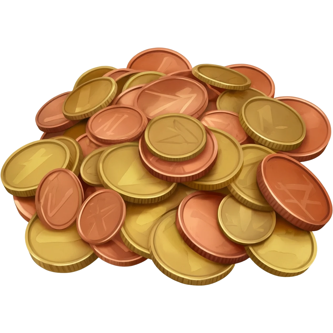 pile of coins emoji
