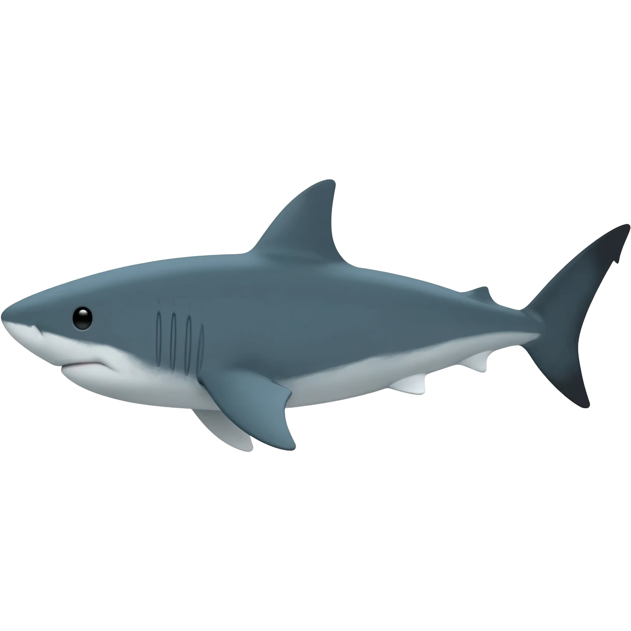 A shark emoji