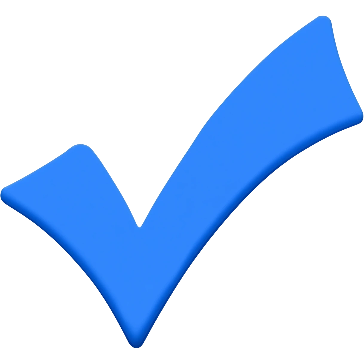 Verificado azul palomita emoji