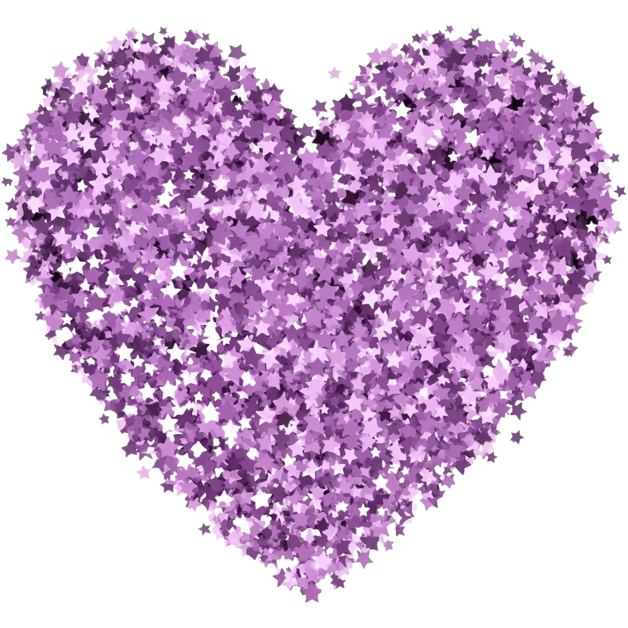 Un corazon con estrellas emoji