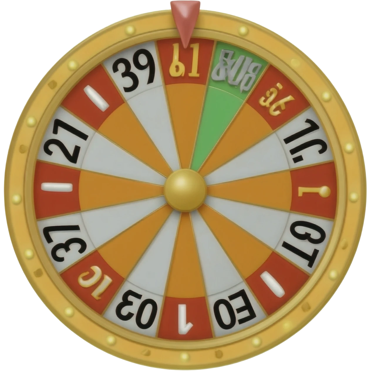 Wheel of fortune emoji