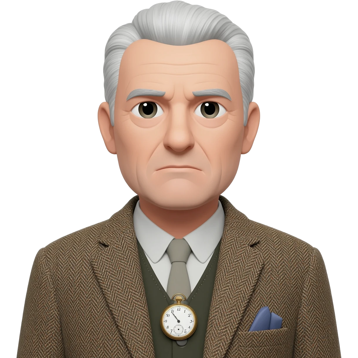 Conservative older man emoji