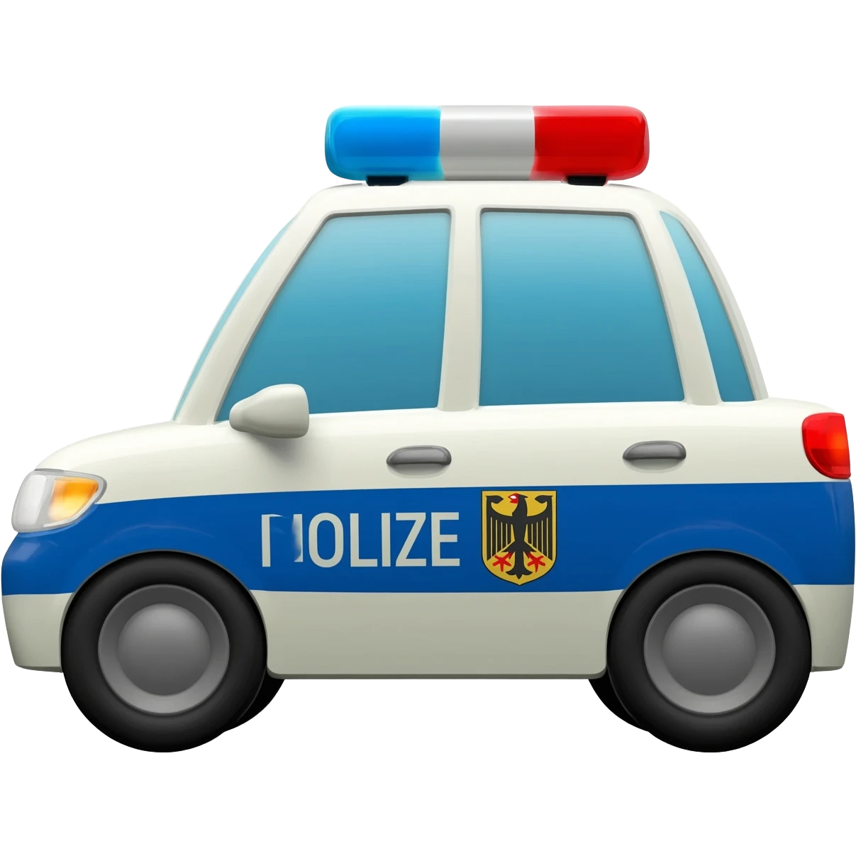 German Polizei Auto emoji