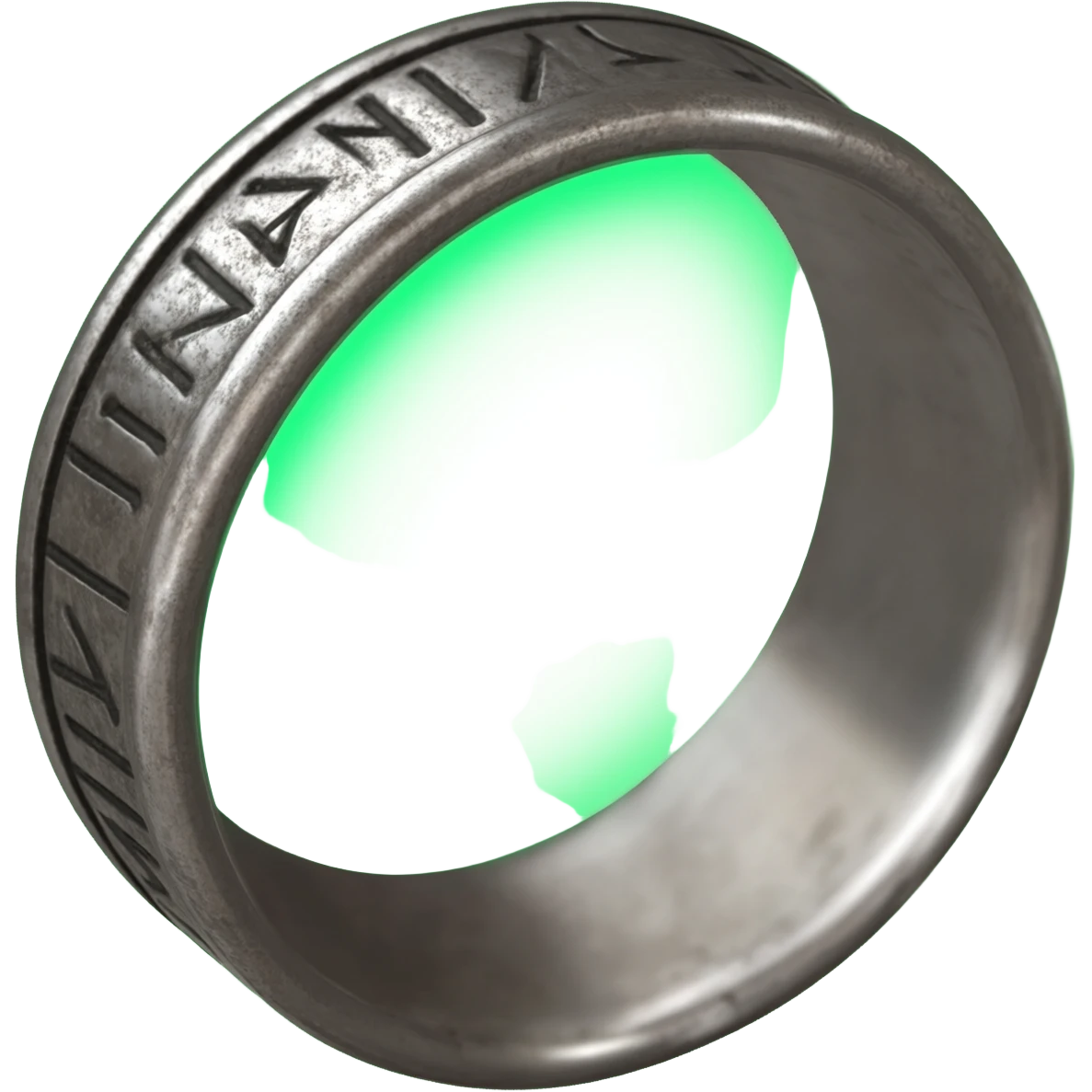 Magic Ring with power radiating from it emoji