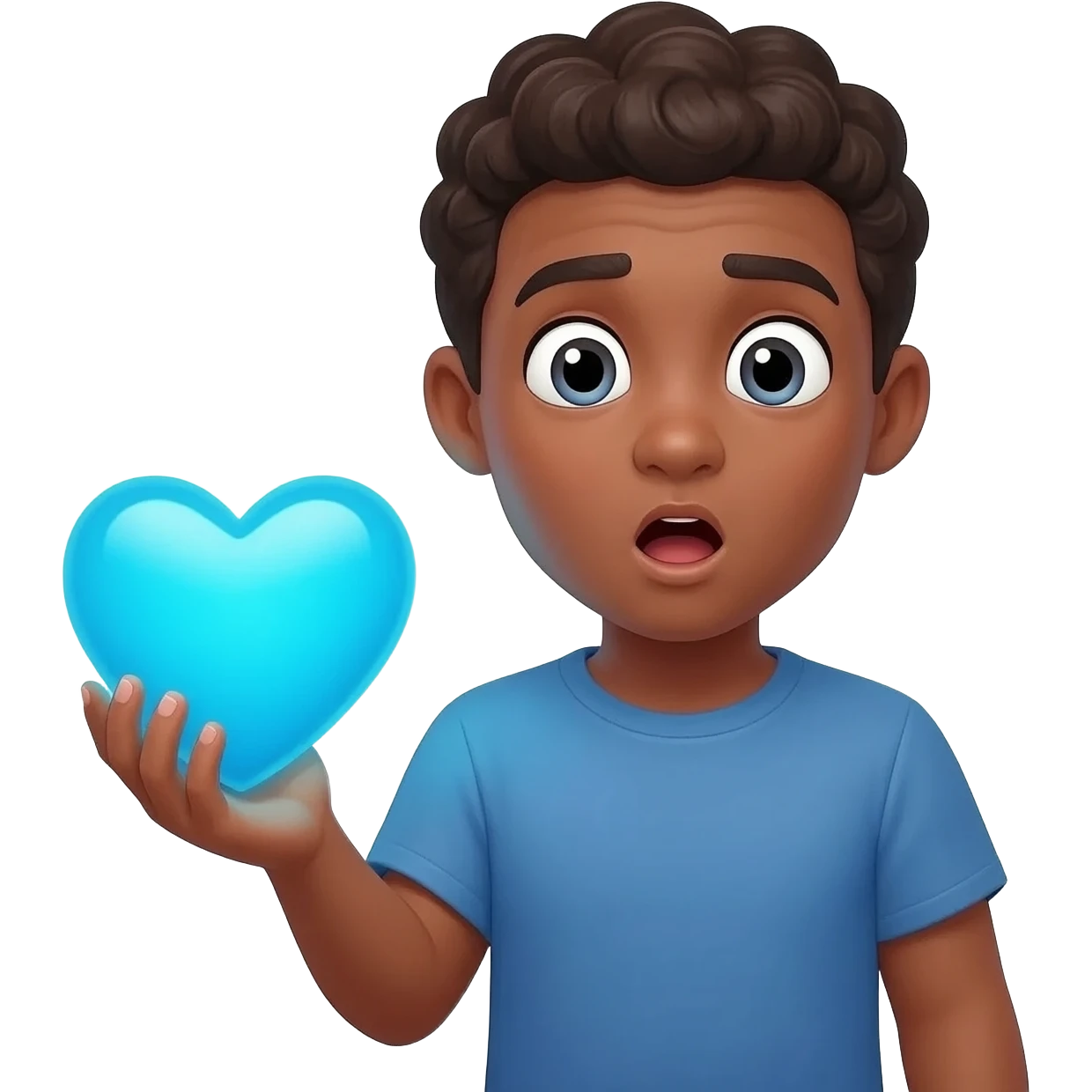 Mixing this two emoji 🤩💙 emoji