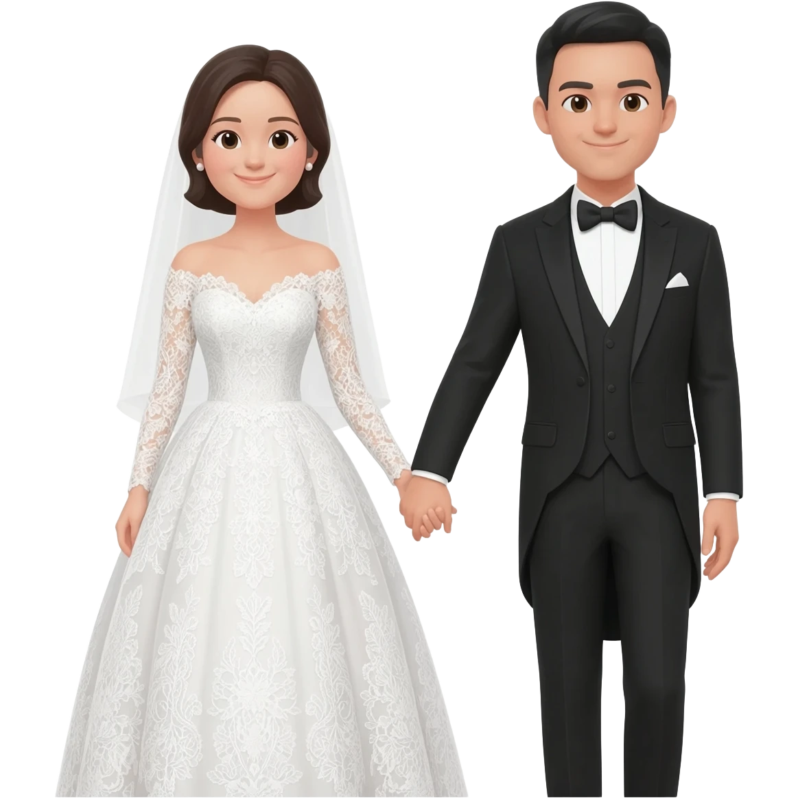 Wedding couple emoji