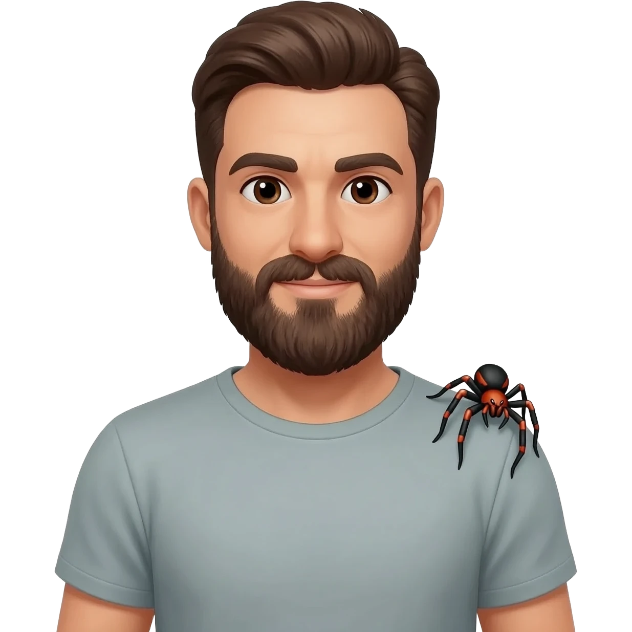 🕷 🧔🏿👕 emoji