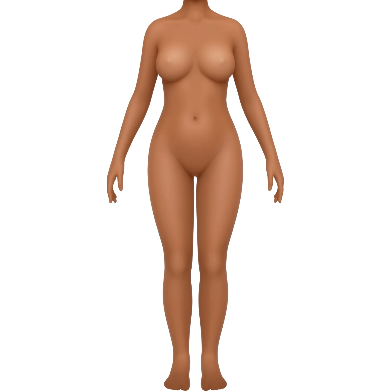nude woman full body emoji