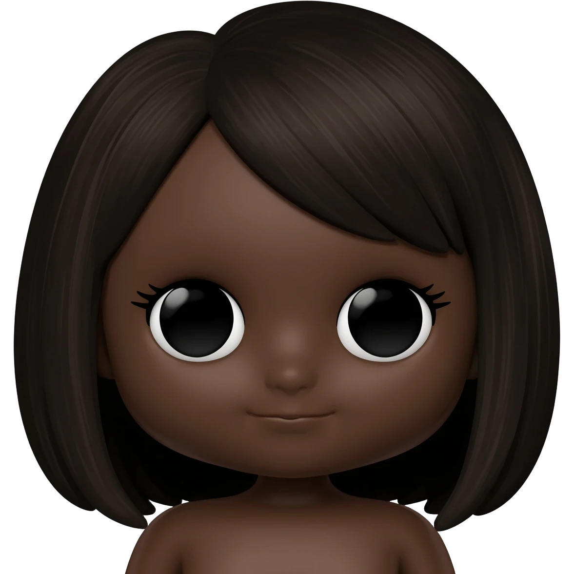 Black doll emoji