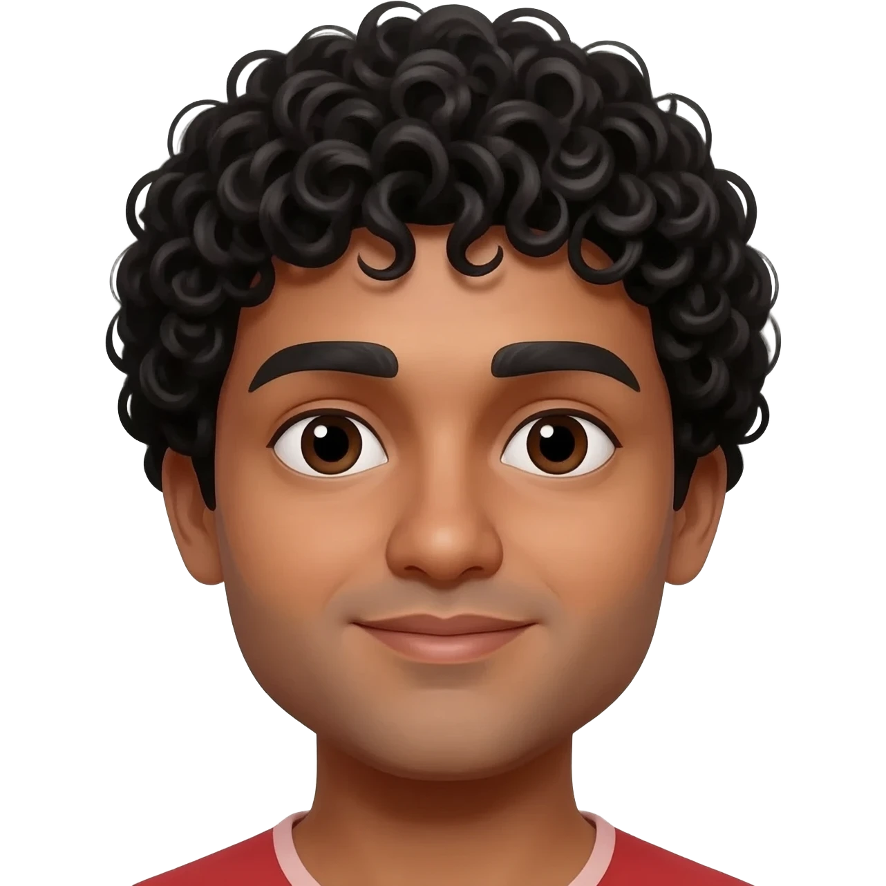 make it indian and 3a curl patern emoji