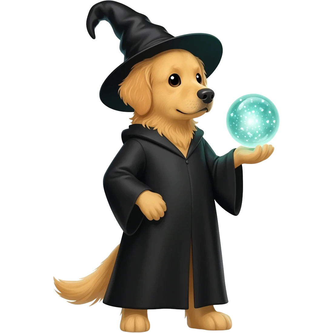 Dog wizard emoji