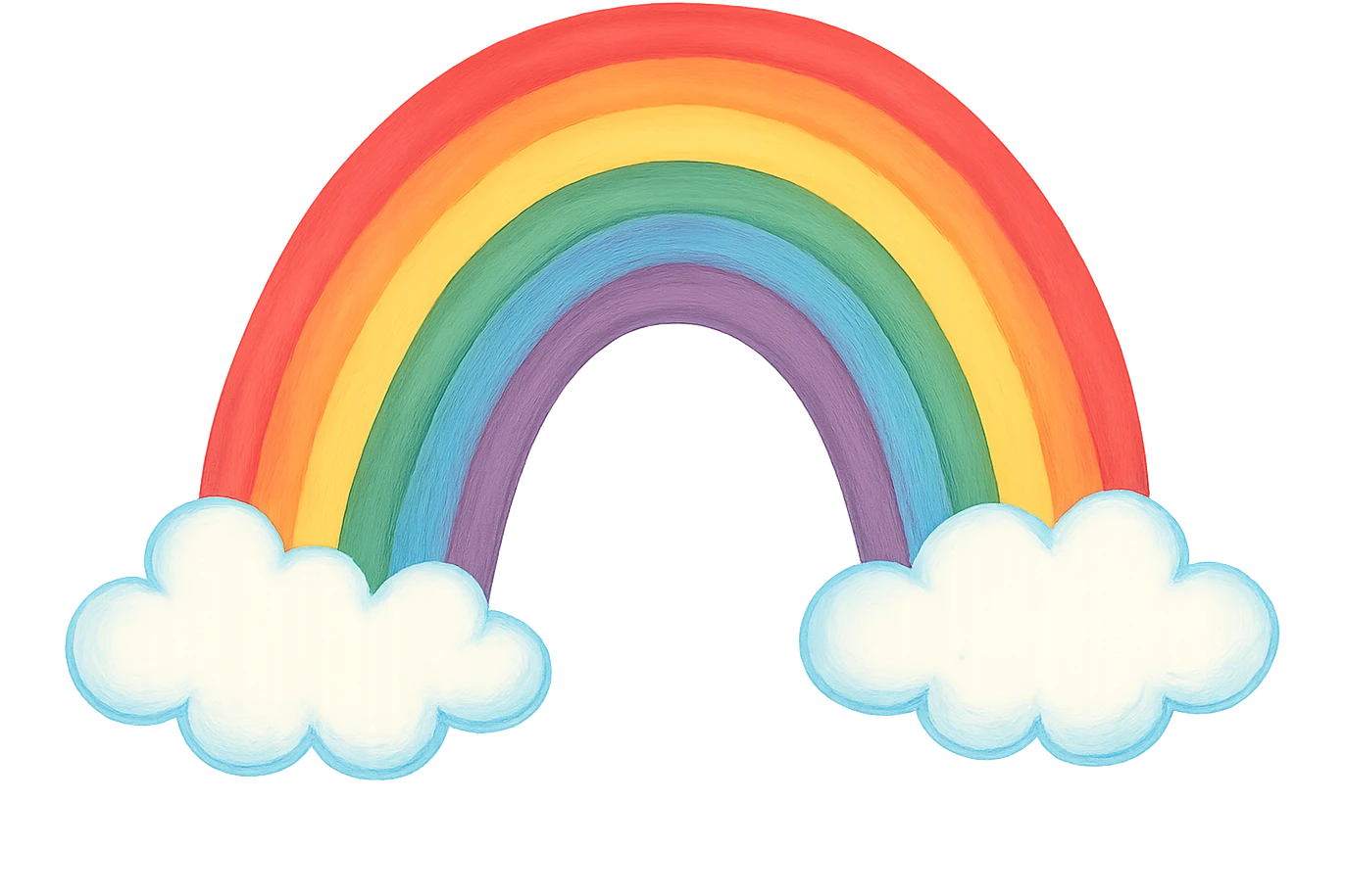 whimsical rainbow emoji