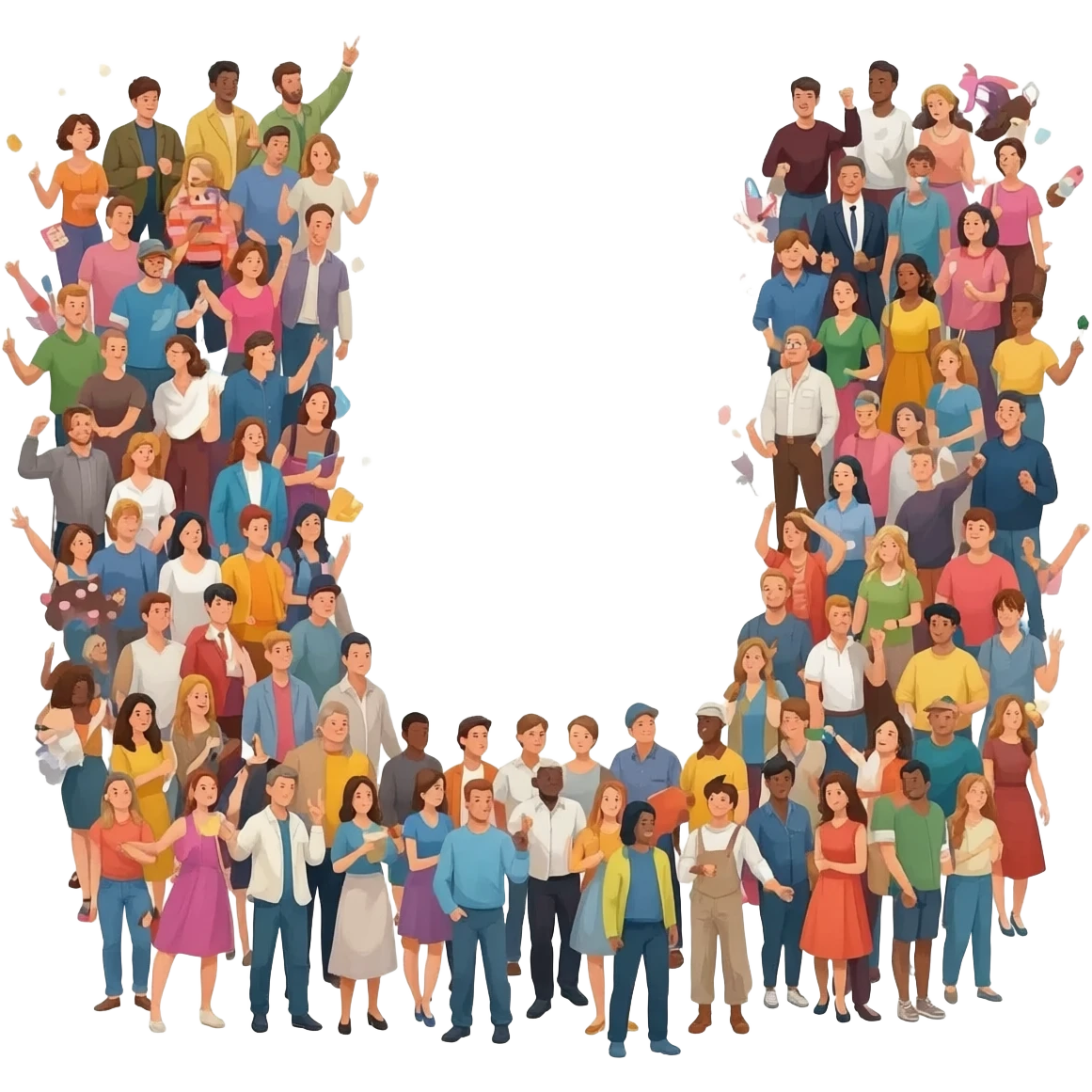 БУКВА V С НАРЦЫССАМИ emoji