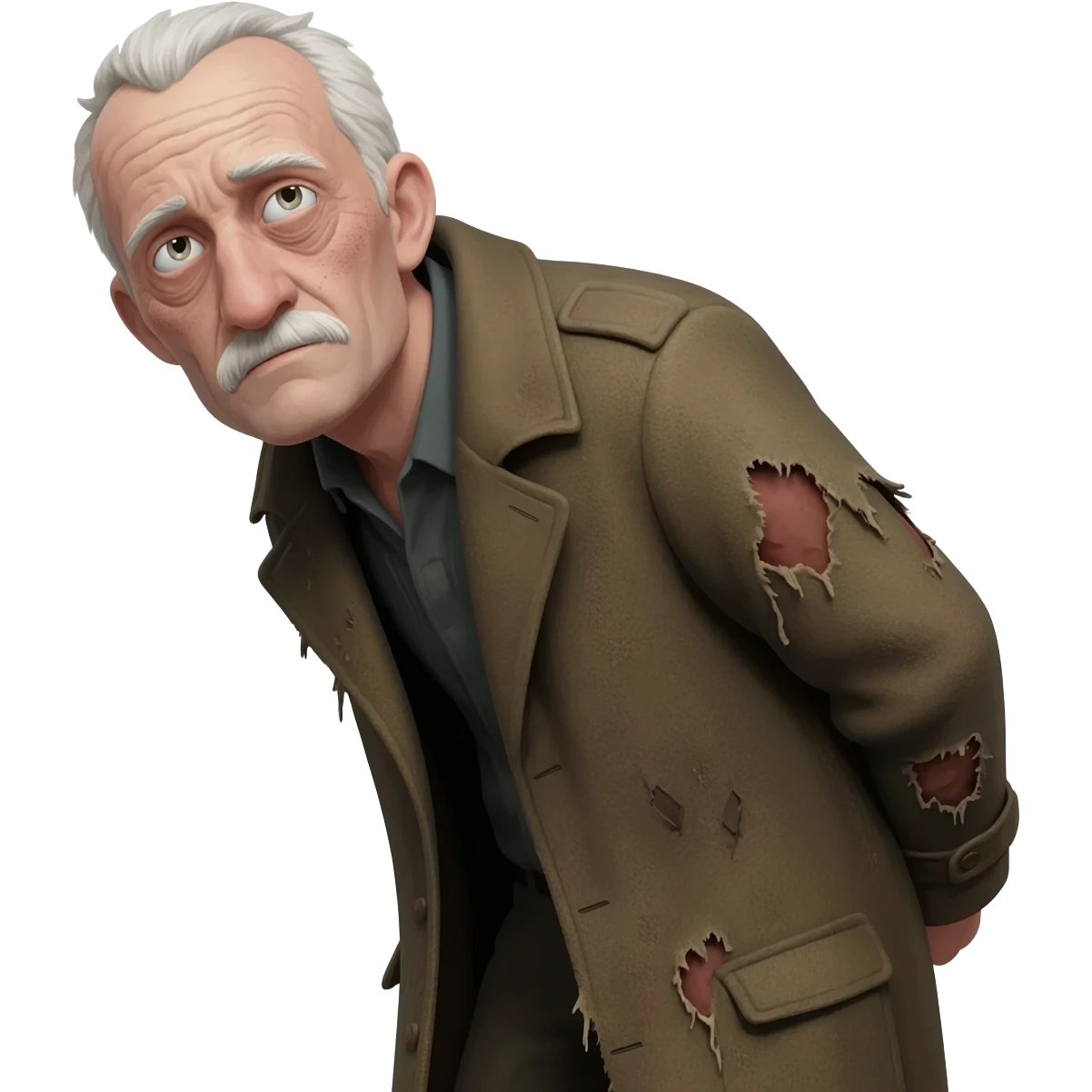 greedy old man emoji