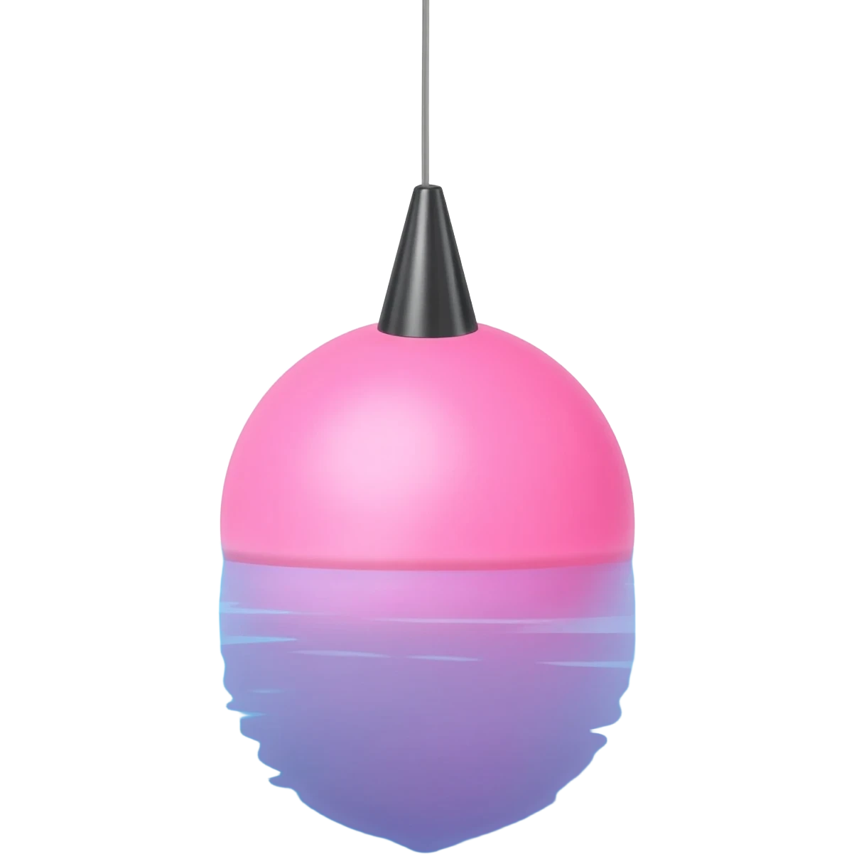 a floating pink bob emoji