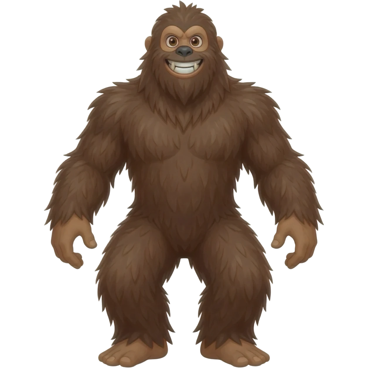 sasquatch happy emoji