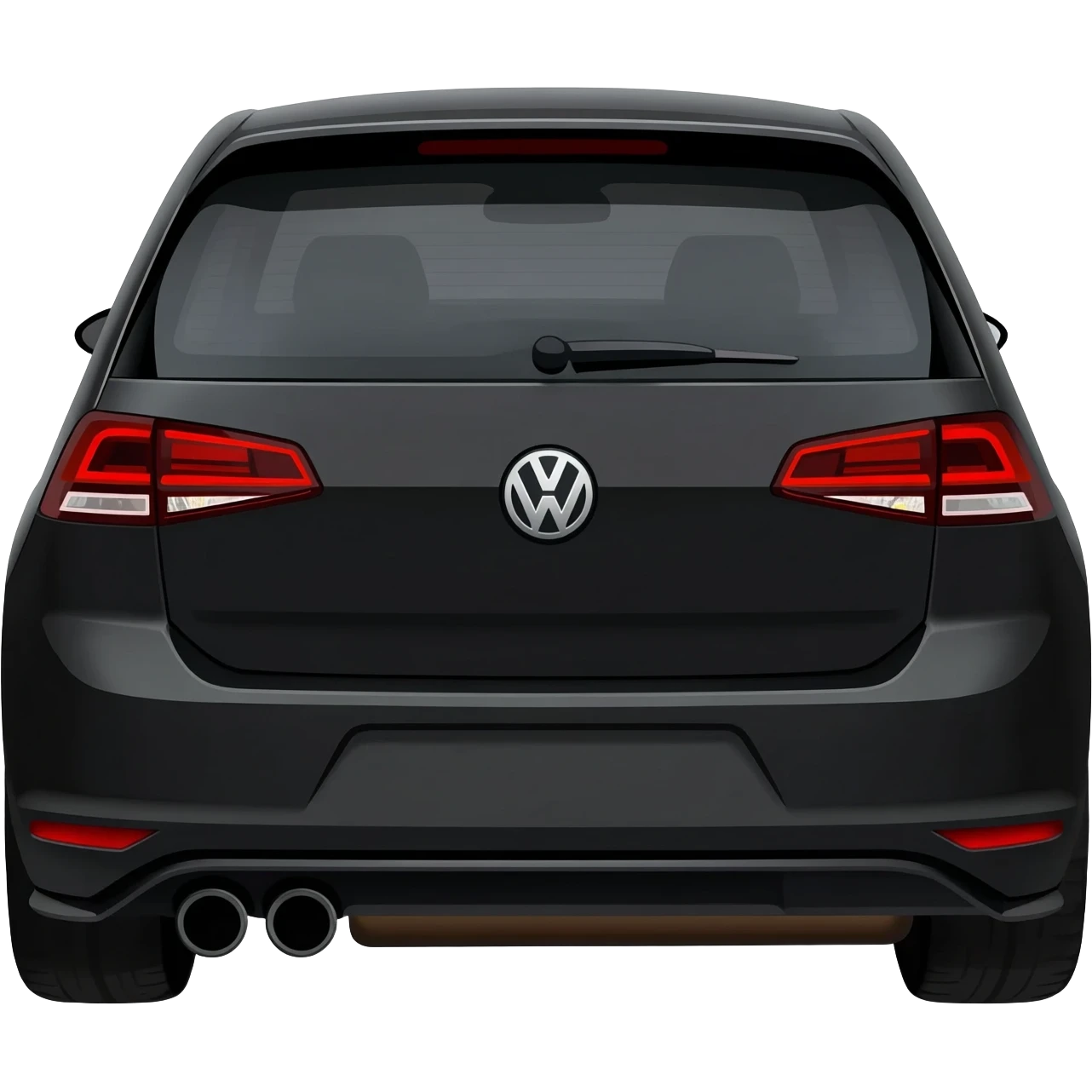 golf r mk7 2016 black with black rims emoji