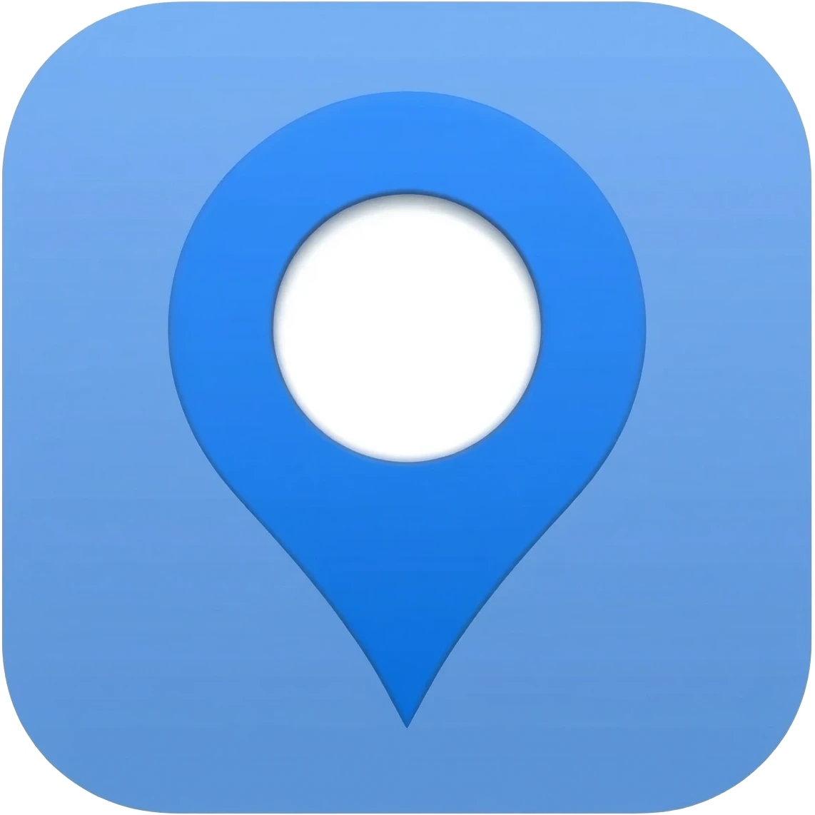 El icono de google maps emoji