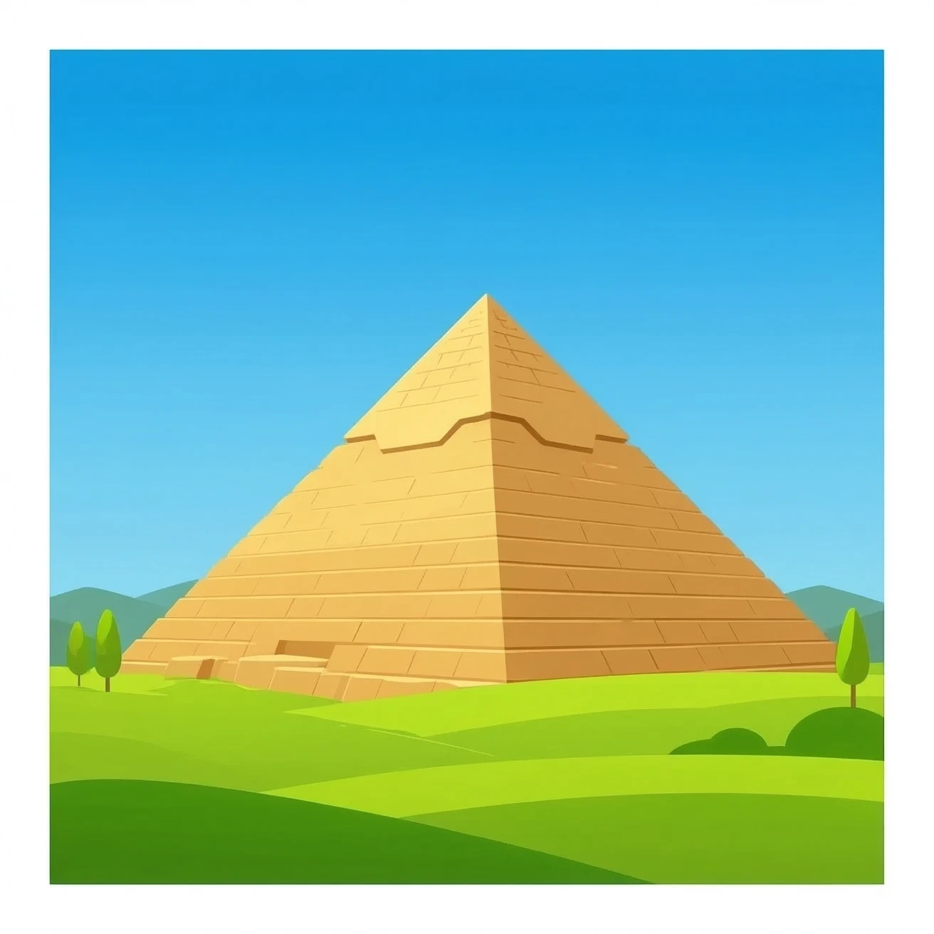 pyramid emoji