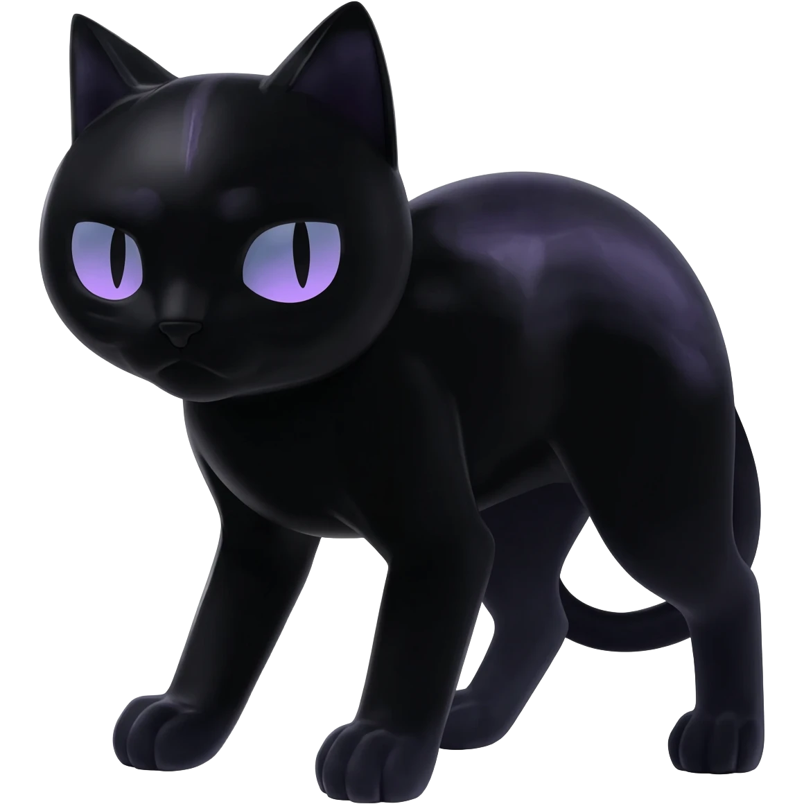 Black dark spooky badass cool shiny glossy smooth soft edgy Noivern-Noibat-Purloin-Torracat-Lykoi-Caracal-cat-Fakemon-fusion-hybrid-creature emoji