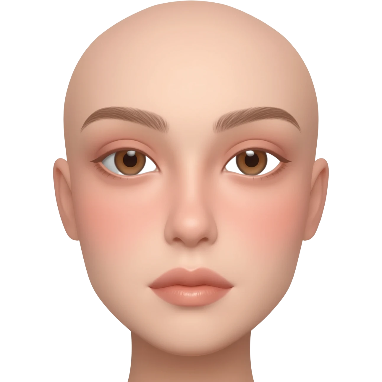 Тональный крем закрыт лицо emoji