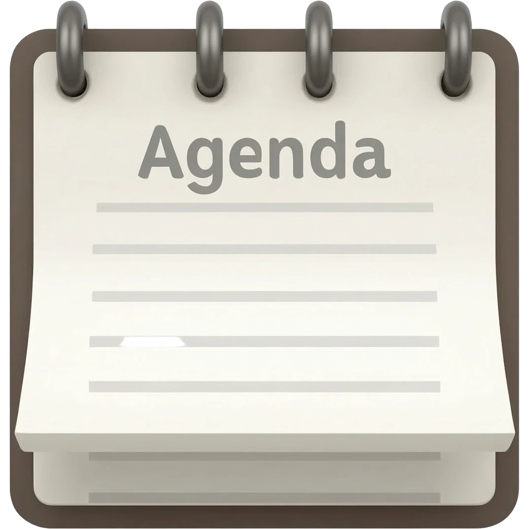 Una agenda para reservas emoji