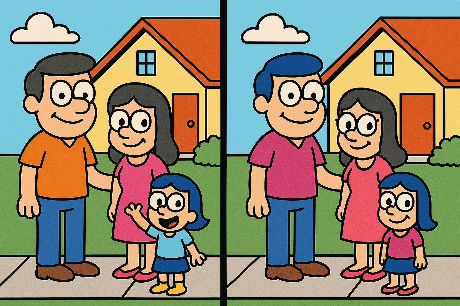 find three differences quiz make small three changes which are hard to notice emoji