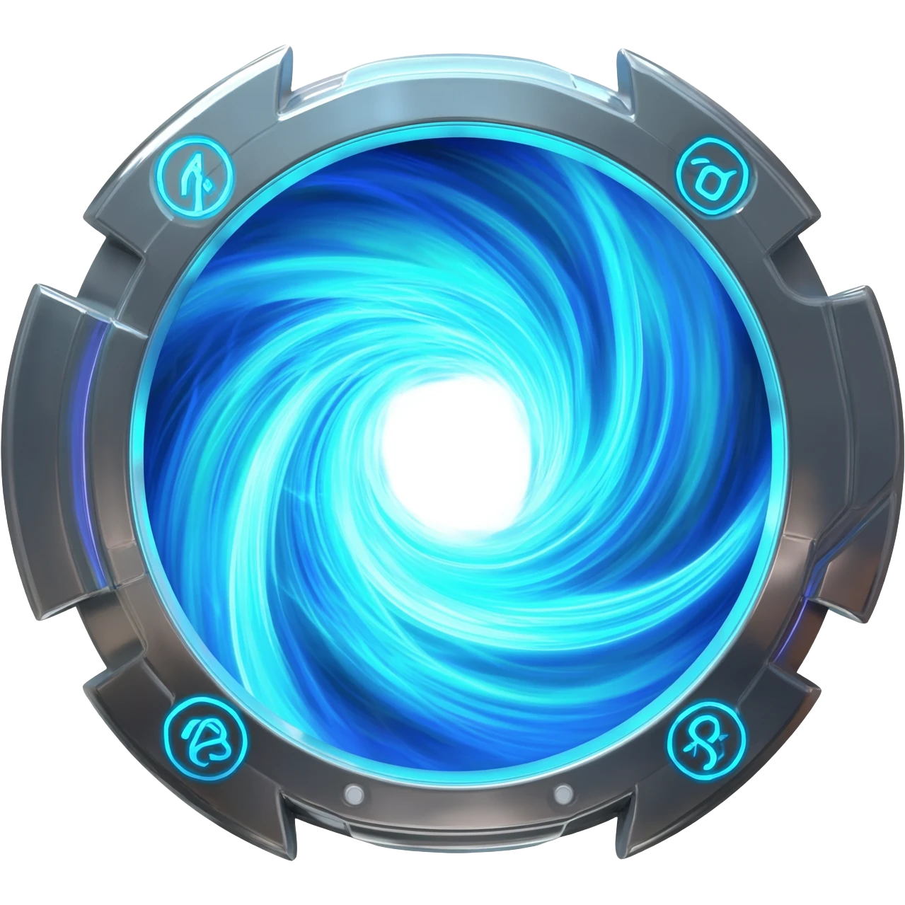 Futuristic Portal  Vortex  emoji