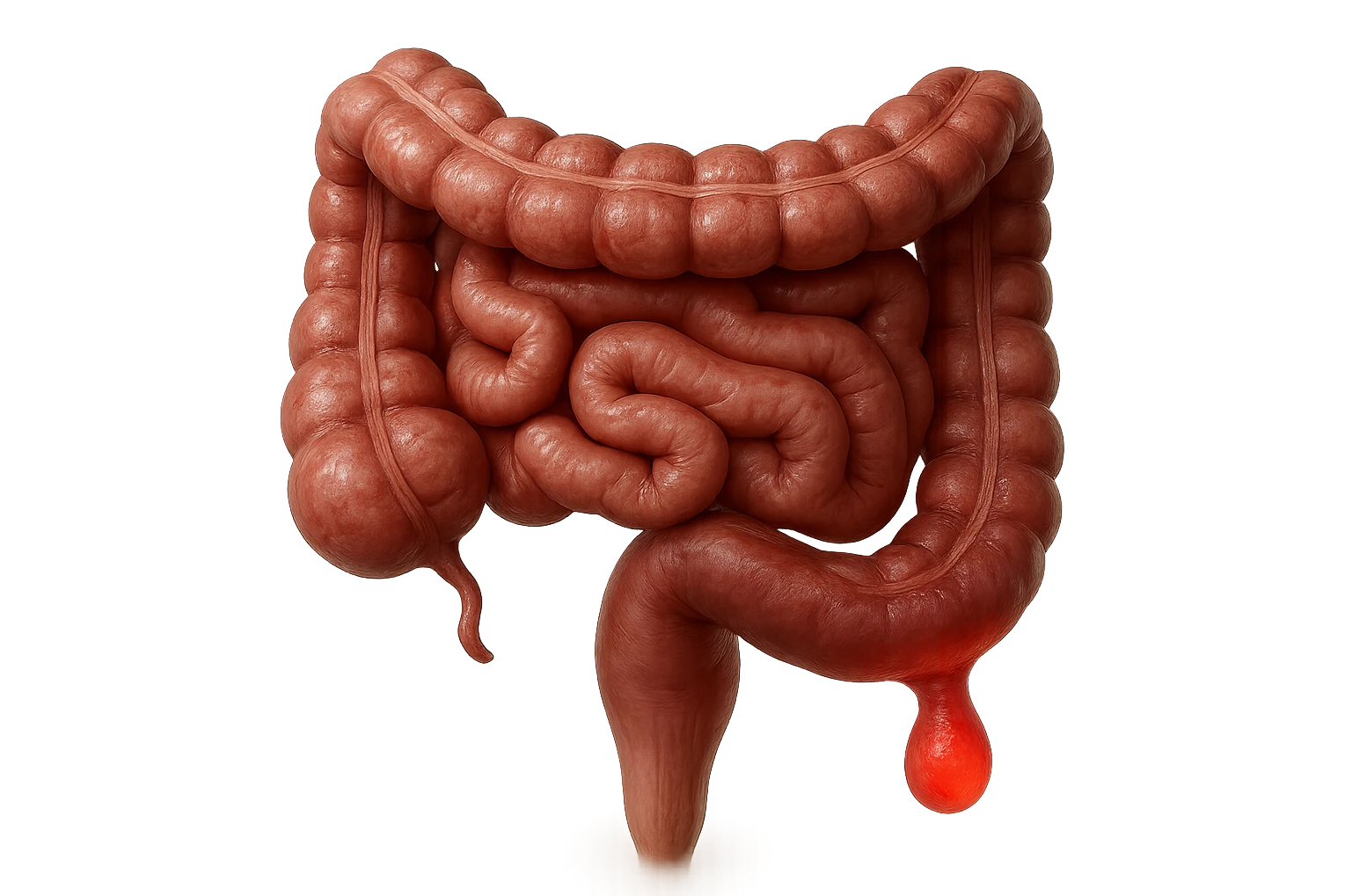 CISTIFELLEA E INTESTINO SONO COLLEGATI NEL DOLORE, SENZA SCRITTE E L'INTESTINO FALLO PERFETTO E REALISTICO, NON DISEGNATO iperrealistico 4k emoji