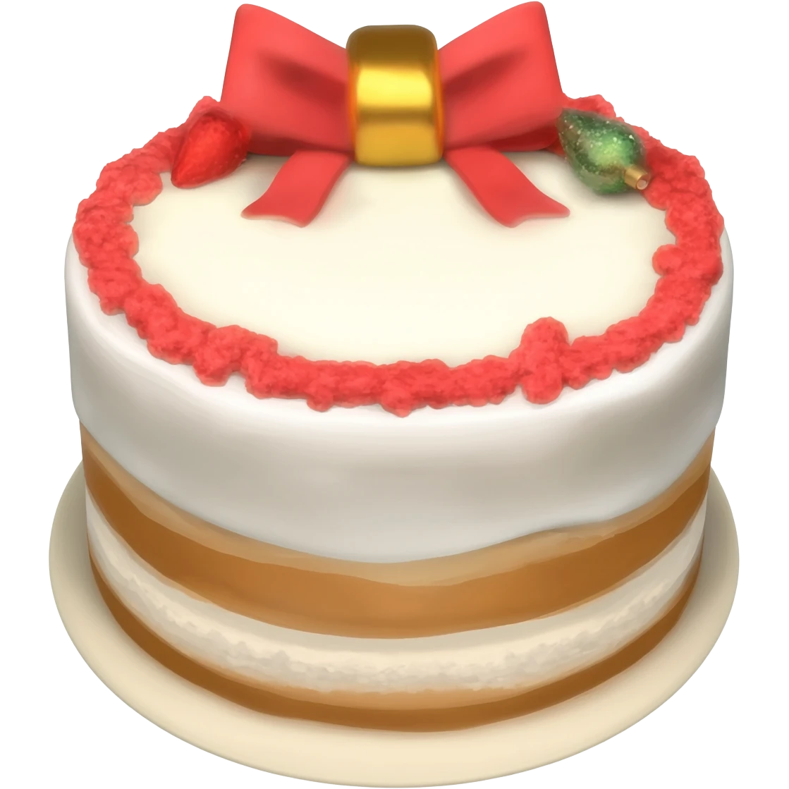 holiday cake emoji