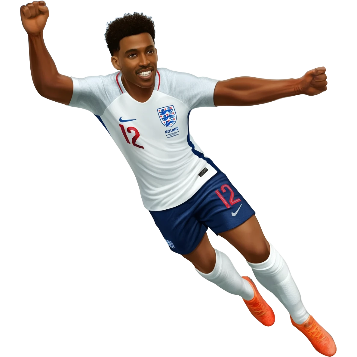 A foto de comemoração do Jesse lingard emoji