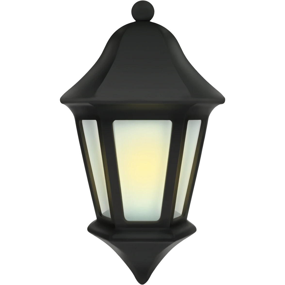 Black gothic lantern emoji