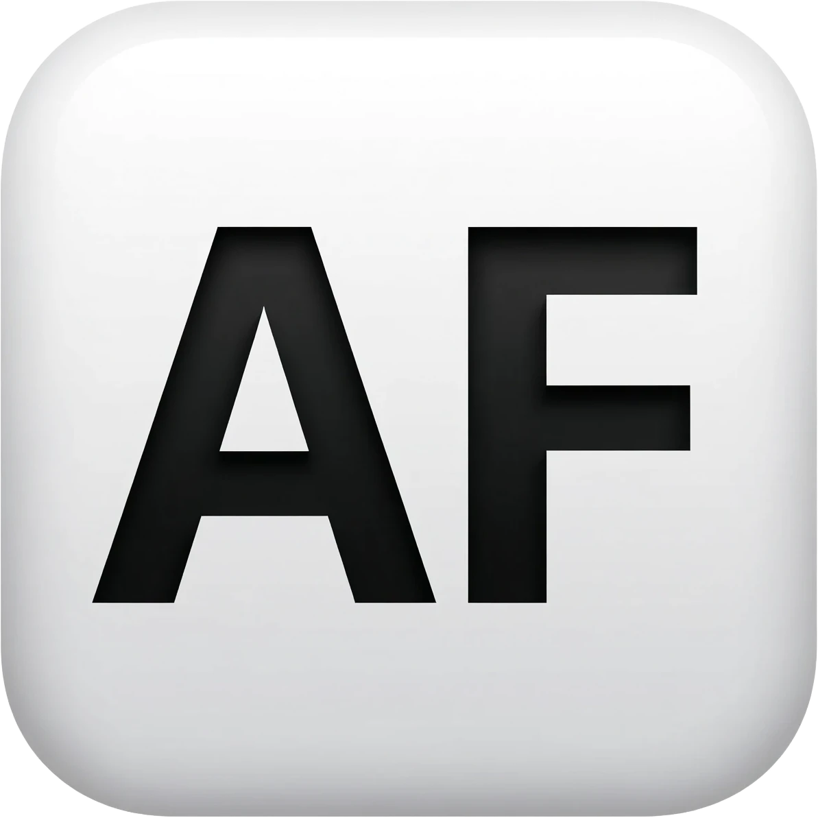 AFK in black, highlighted in white emoji