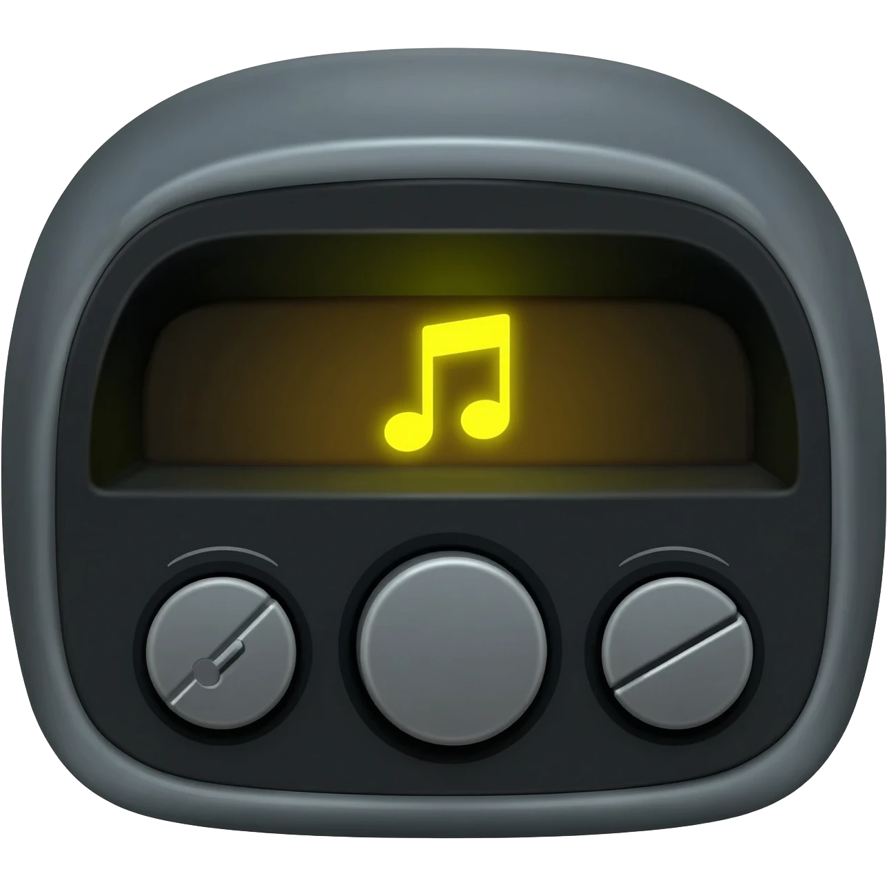 music in a car emoji