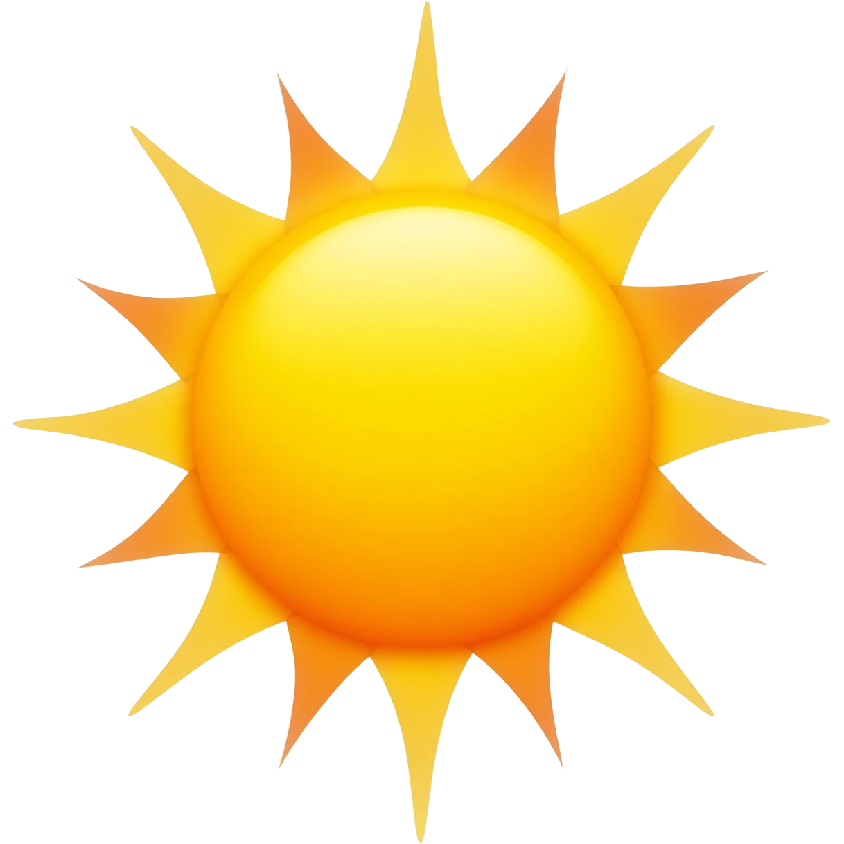 sun emoji