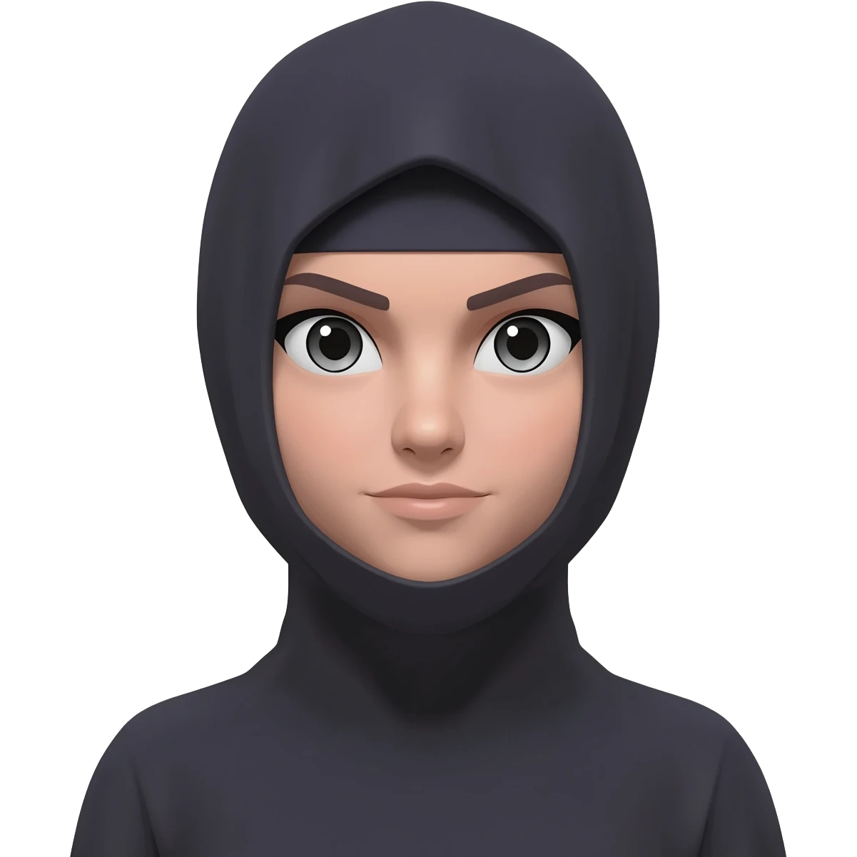 ninja girl emoji