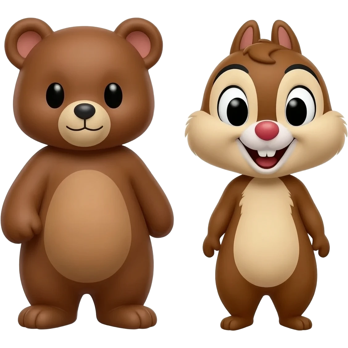 Humphrey The Bear, Chip & Dale emoji