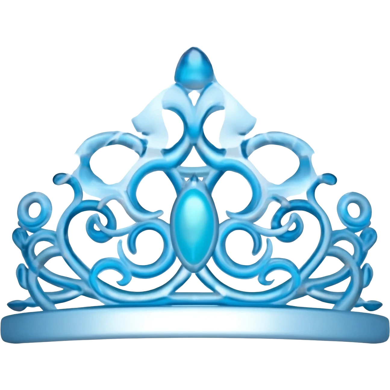 Blue Tiara emoji