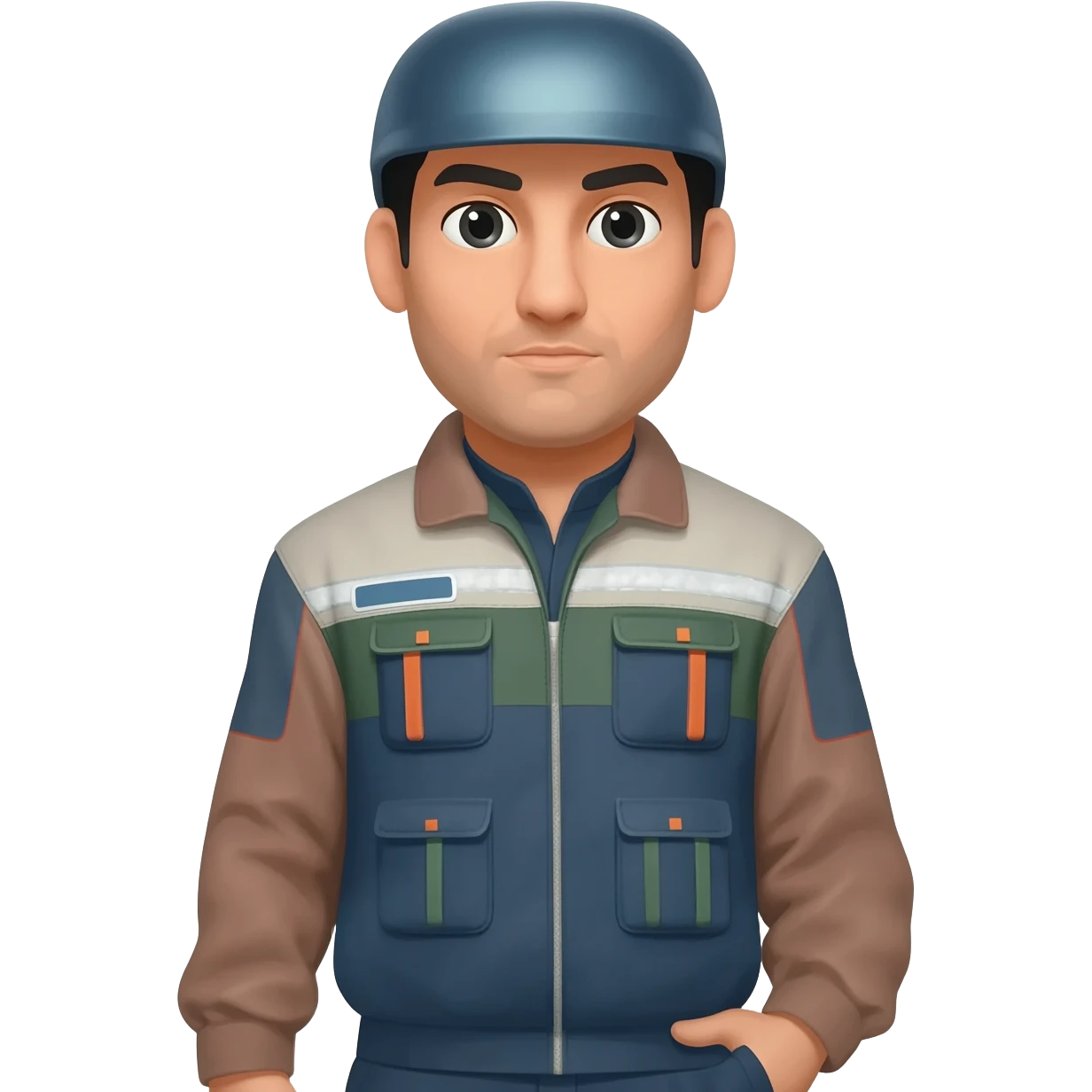 Middle eastern truck driver emoji