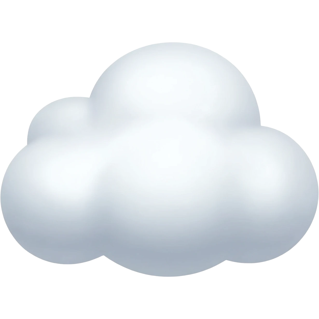cloud emoji