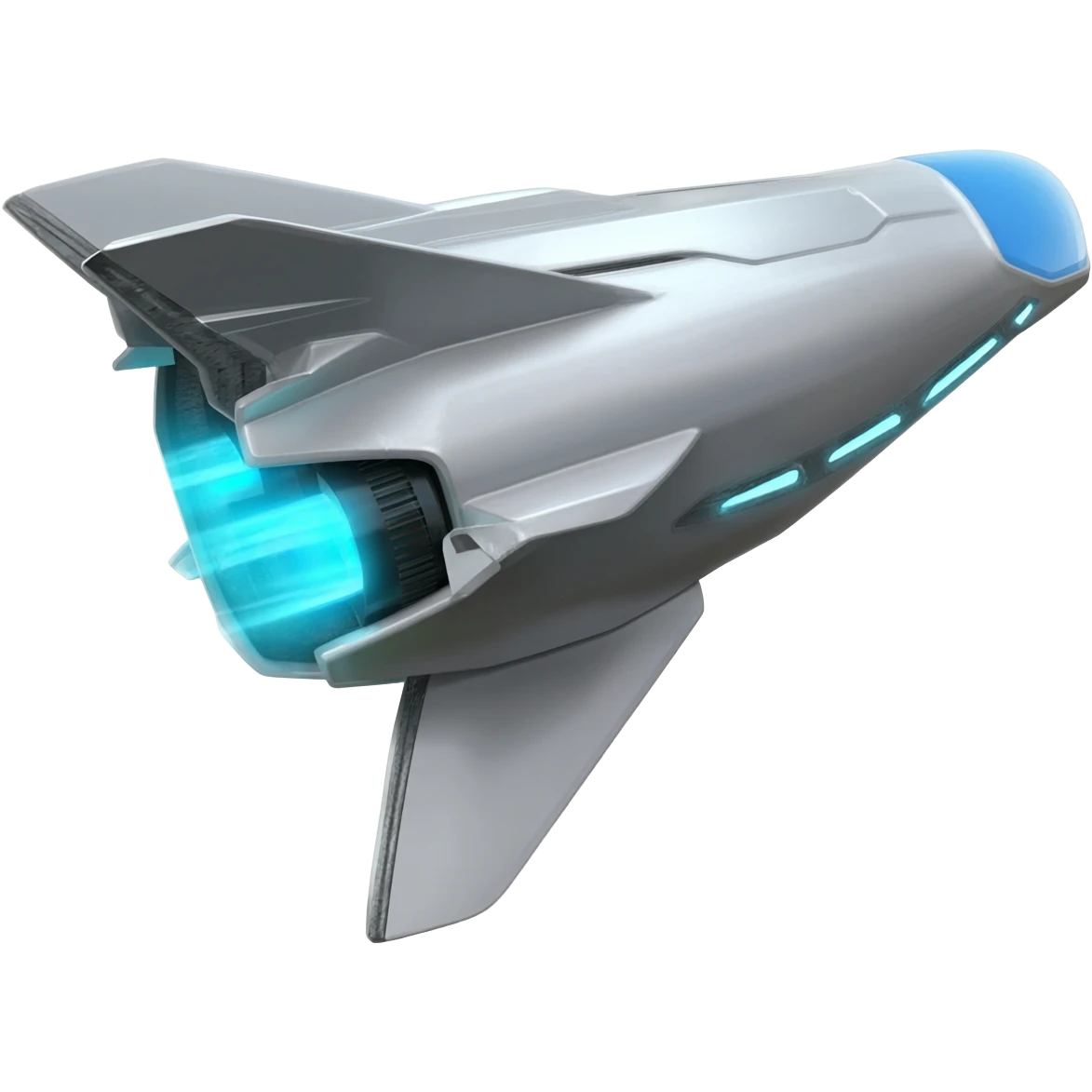 open space ship emoji