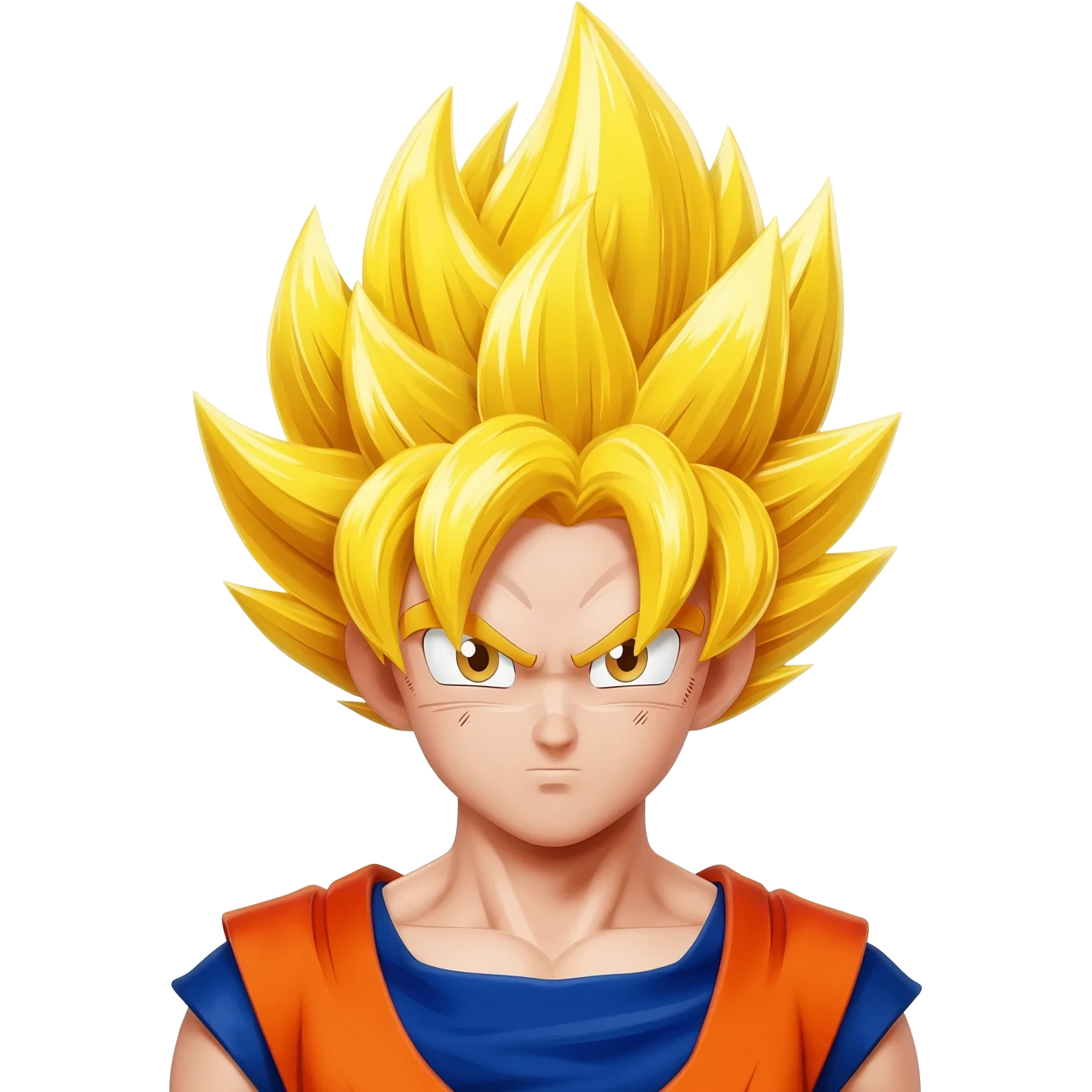 Goku ssjgod2 (haircut super Saiyan 2) emoji