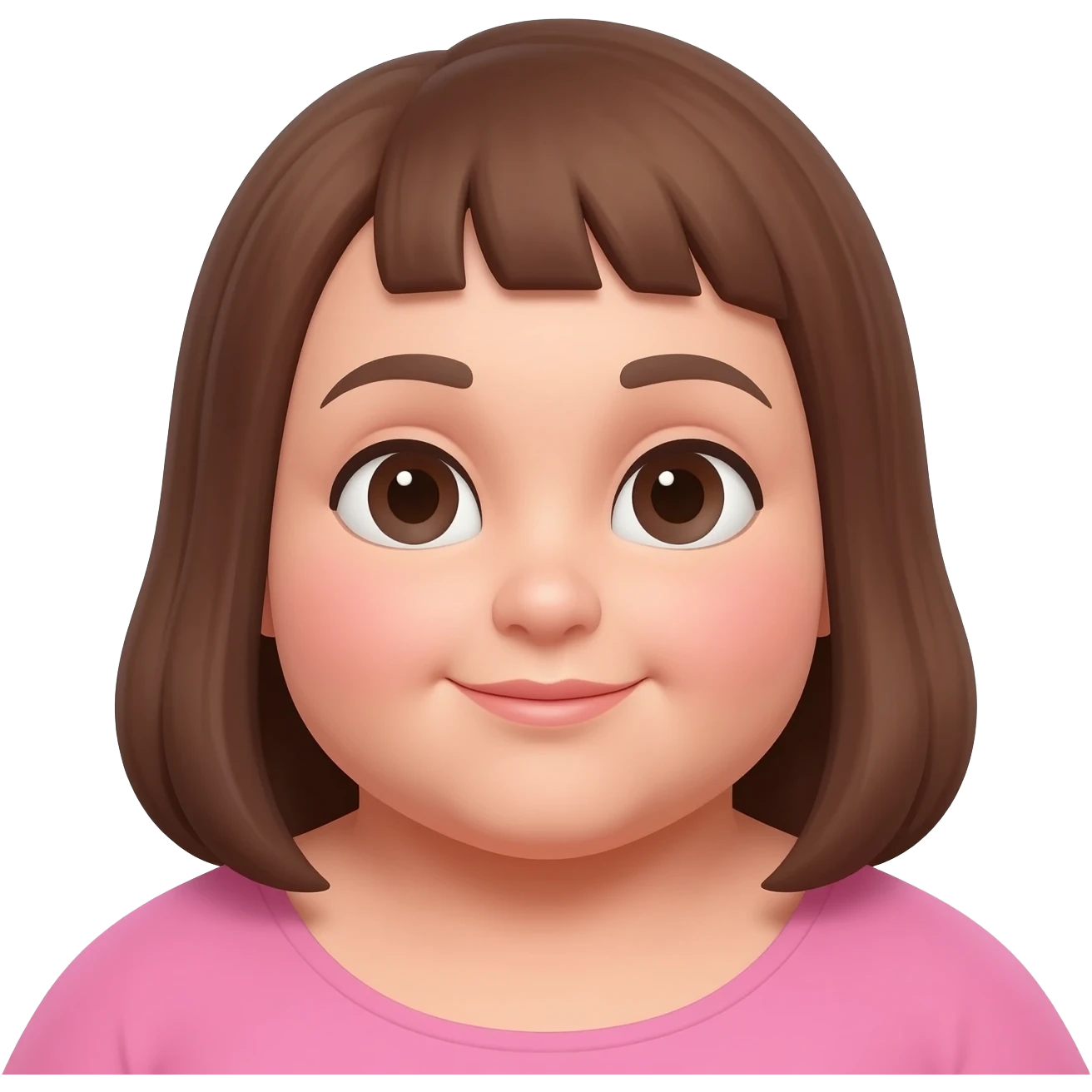Fat woman emoji