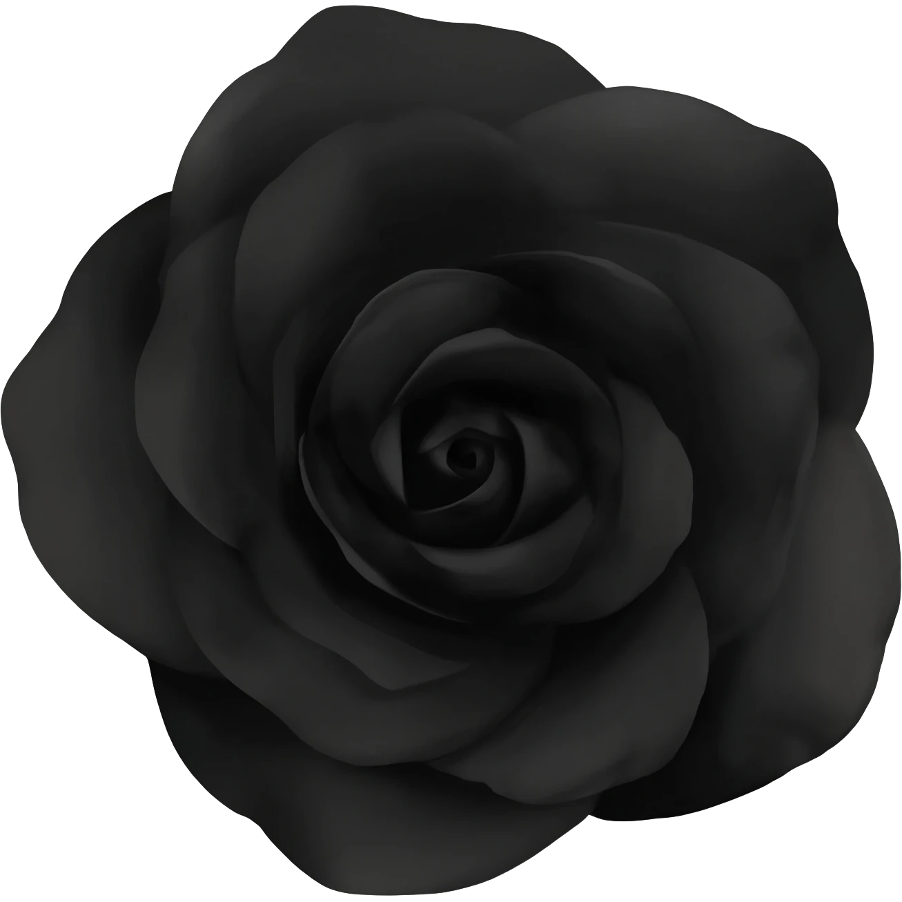 Rosa negra emoji