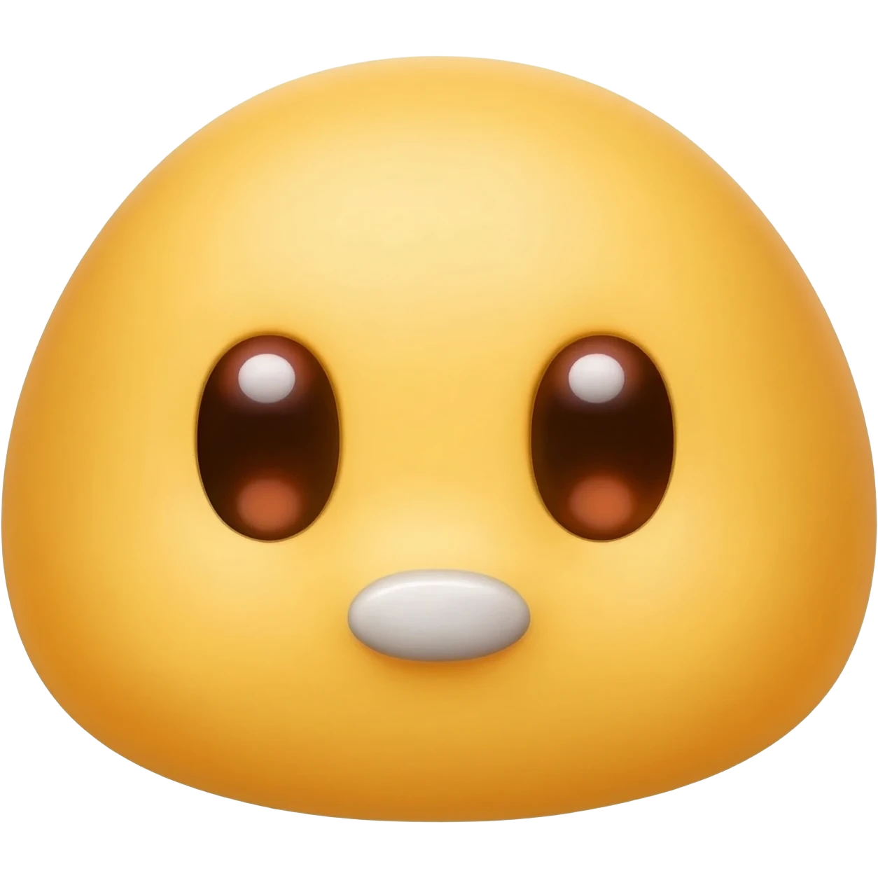 Gudetama with heart eyes emoji