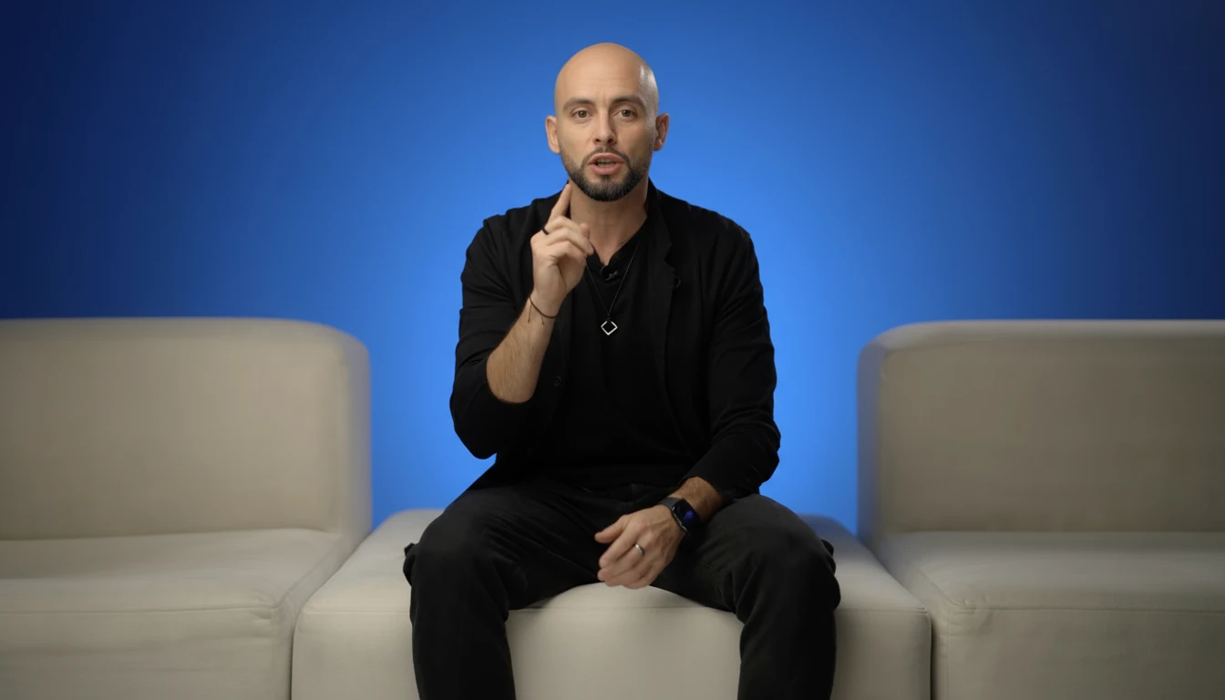 Сделай точно такую же картинку, только герой лысый emoji